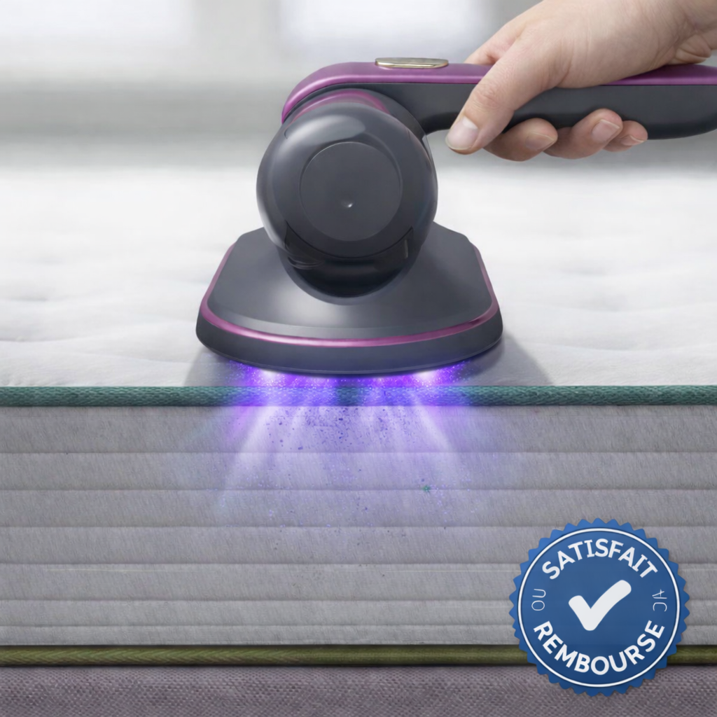 Aspirateur anti-acariens pour matelas & textiles