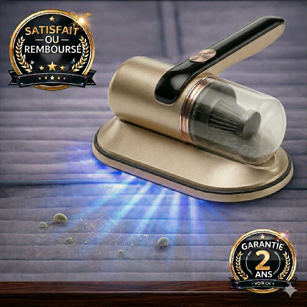 Aspirateur anti-acariens pour matelas