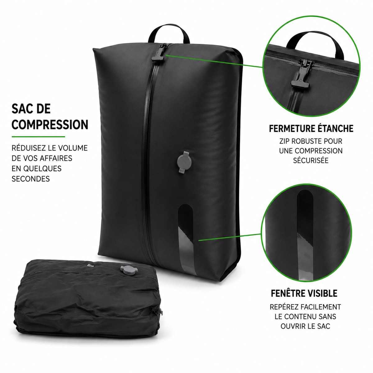 Kit de compression sous-vide